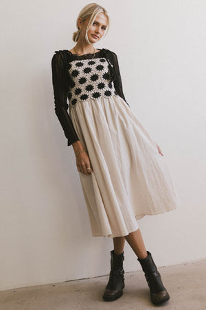 Perran Crochet Bodice Dress - FINAL SALE