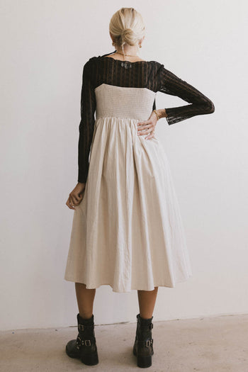 Perran Crochet Bodice Dress - FINAL SALE