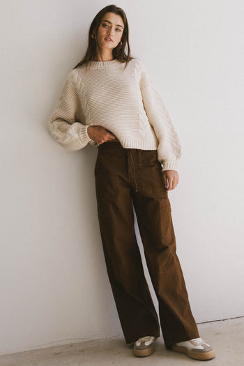 Tandry Cargo Pants in Brown - FINAL SALE