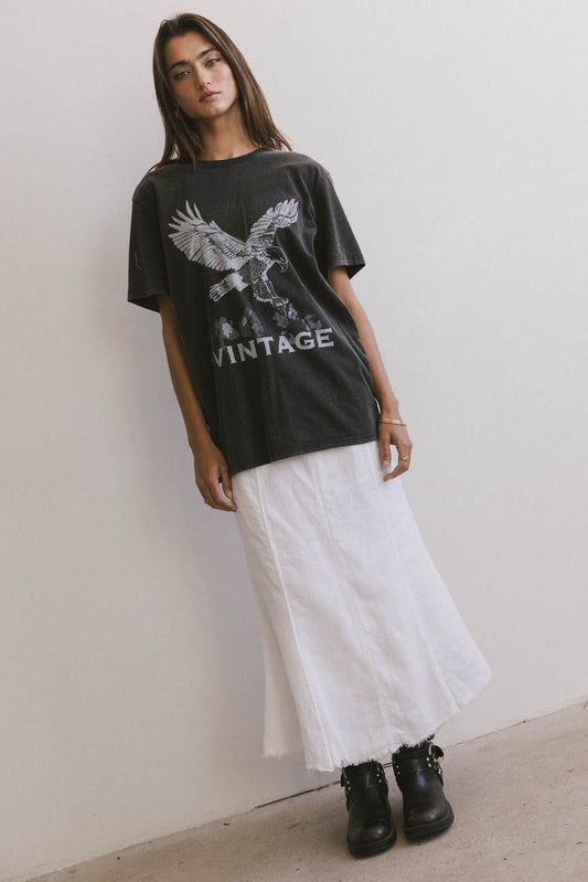 graphic tee with eagle