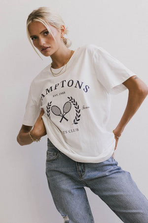 Hamptons Sports Graphic Tee - FINAL SALE