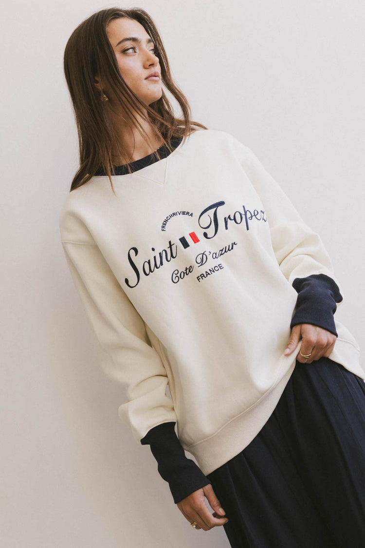 FRANCE GRAPHIC SWEATER