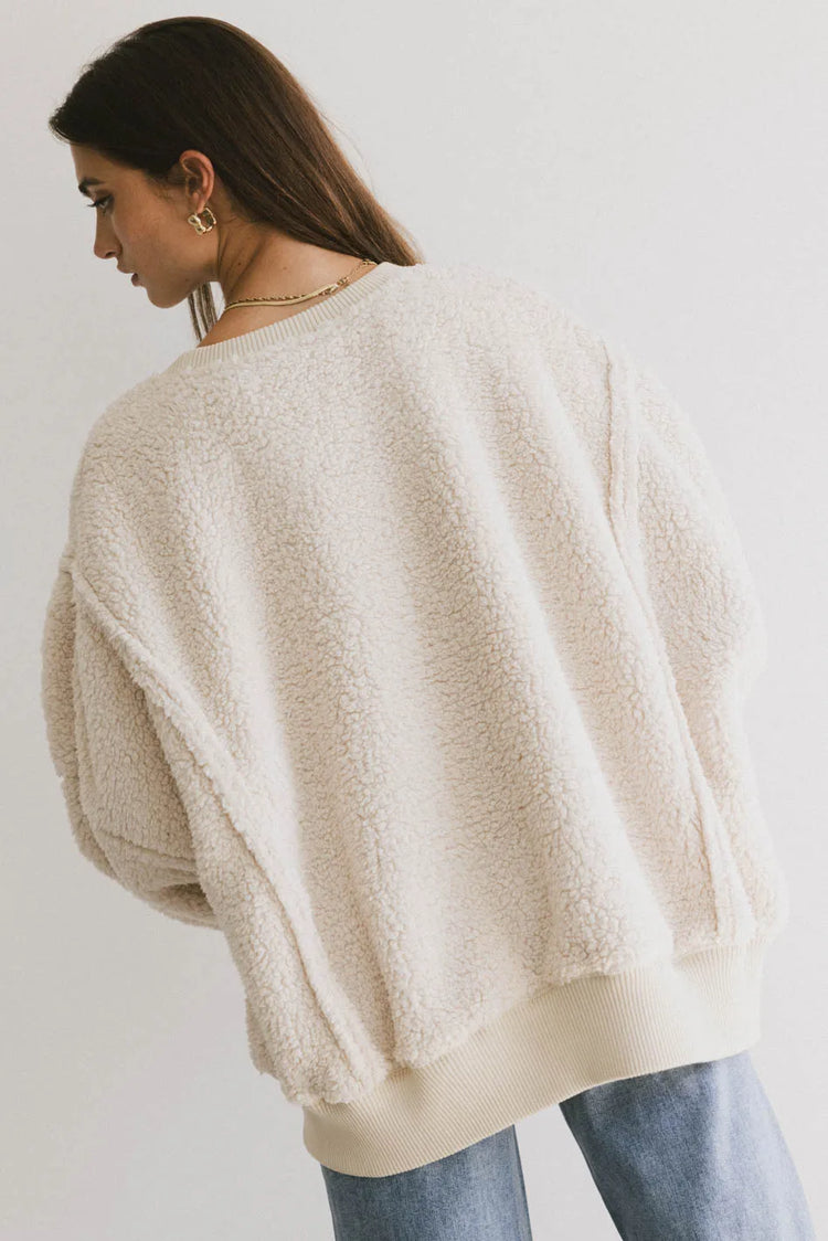 Plain color oversized sweater 