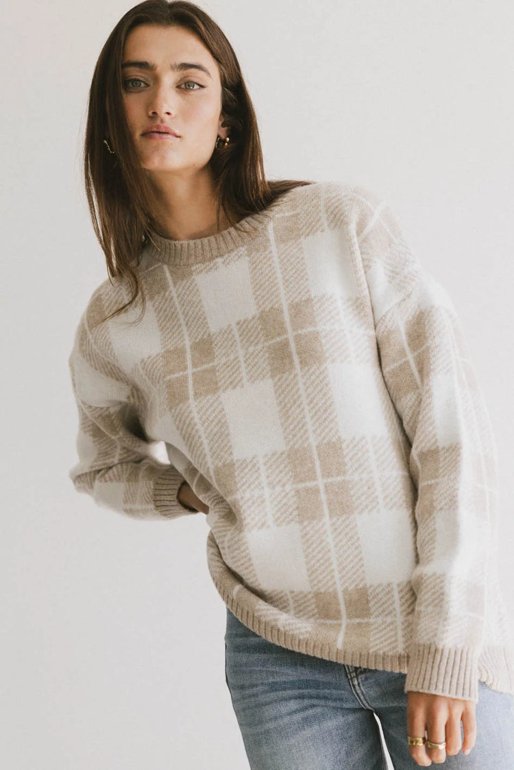 Round neck sweater 