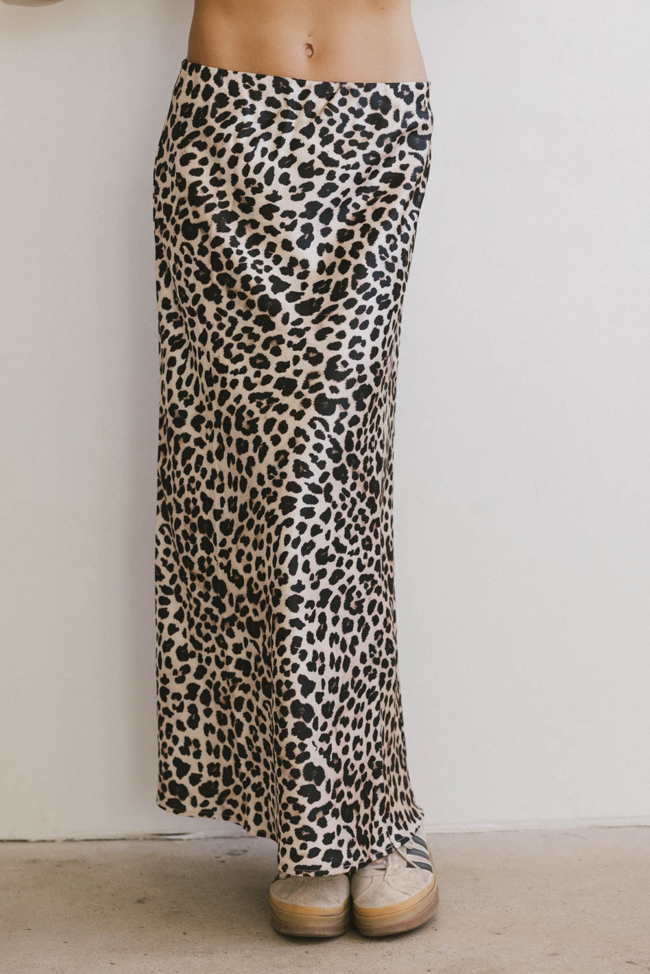 Leopard print skirt ghanda best sale