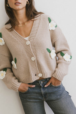 Annai Floral Cardigan