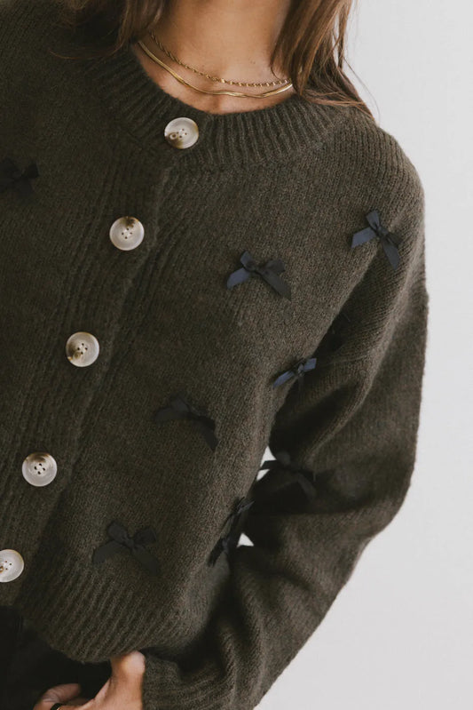 Olive cardigan 