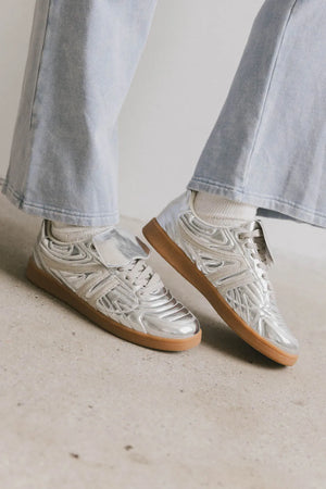 Steve Madden Madrid Sneakers in Silver