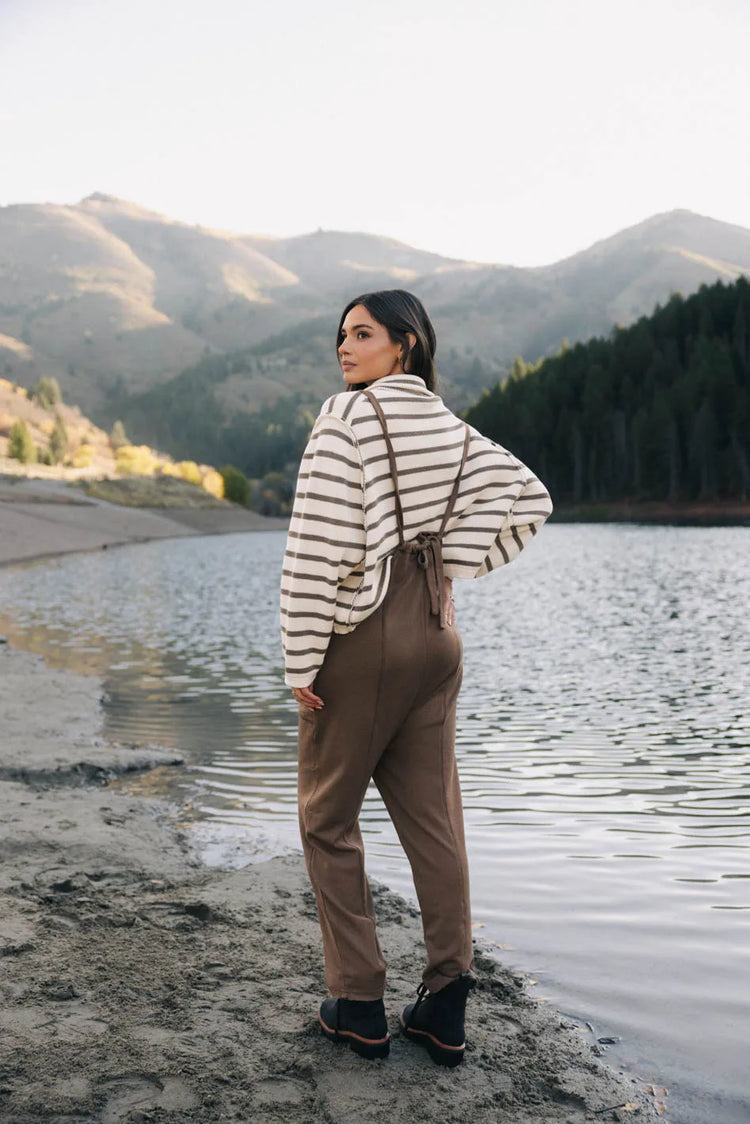 Long sleeves striped top 