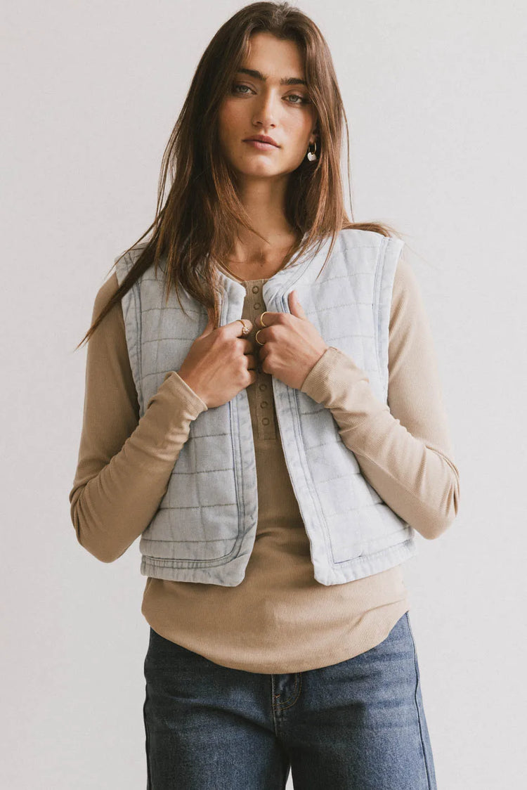 Quilted vest 