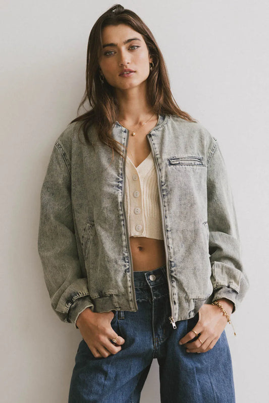 Denim washed jacket 