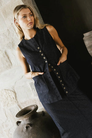 Miriam Denim Vest