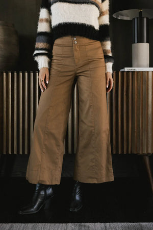 Aspen Wide Leg Pants in Camel