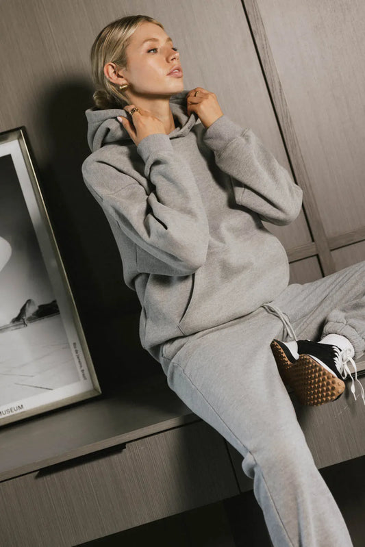 Hoodie in grey 