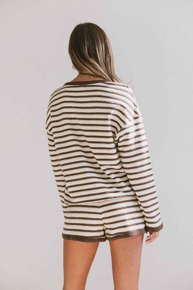 Long sleeves striped top 