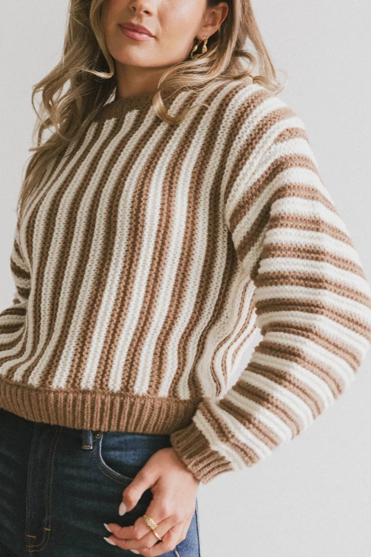 Long sleeves to in mocha 