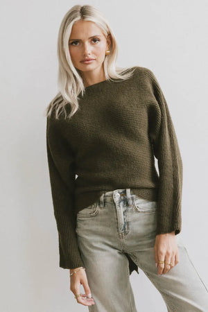 Azura Knit Sweater in Green