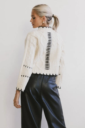 Cloe Cable Knit Sweater - FINAL SALE
