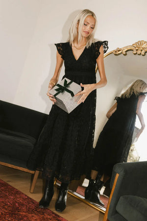 Isn't It Lovely Dress in Black - FINAL SALE