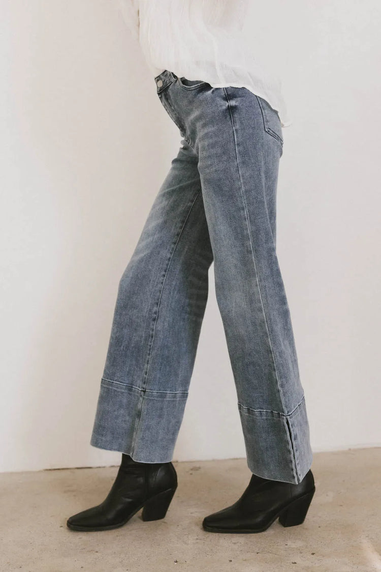 Medium wash denim 