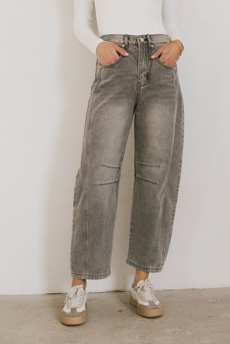 grey barrel denim