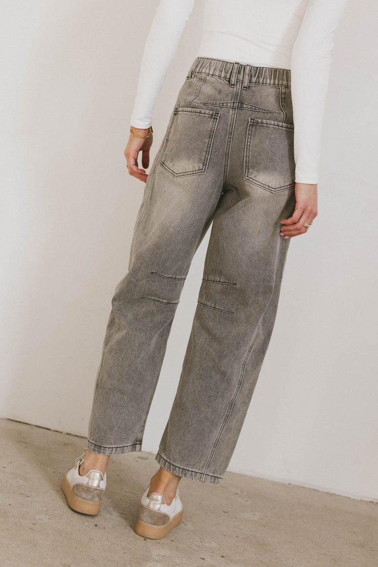 grey wash baggy jeans