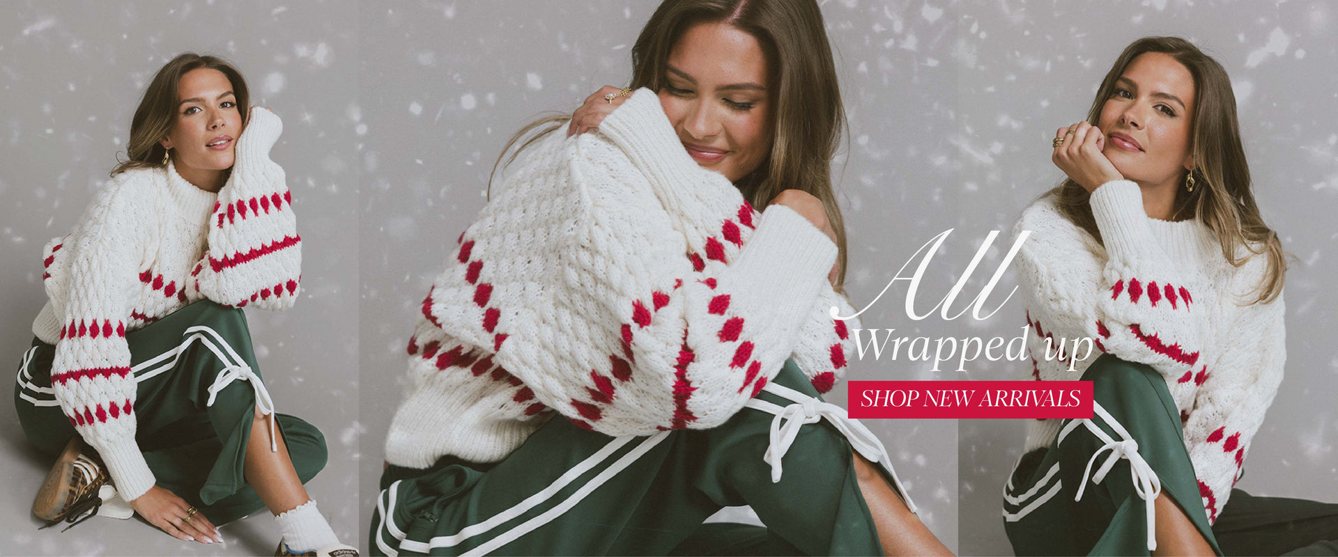 all wrapped up. shop new arrivals.