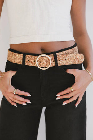 Tammy Faux Fur Belt