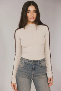 Mock neck top 