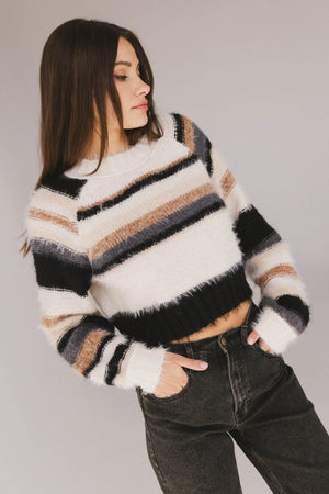 Michelle Striped Sweater