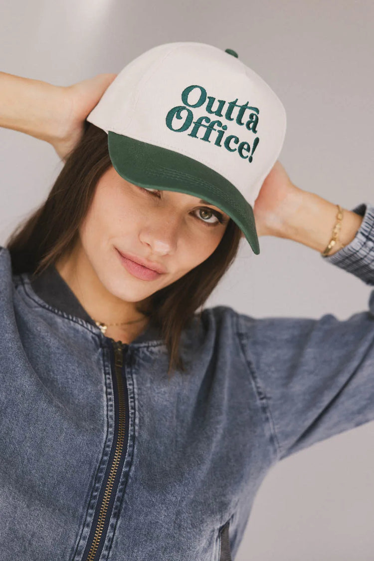 Baseball hat in green 