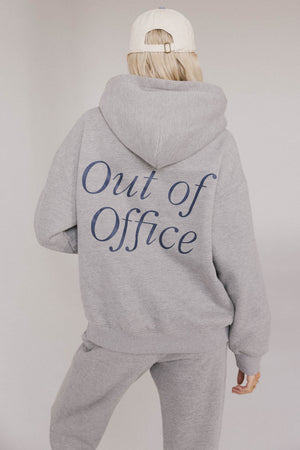 Out of Office Sweatshirt in Heather Grey - FINAL SALE