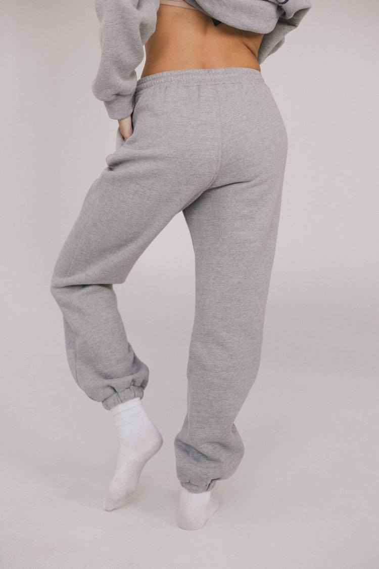 light grey sweatpants