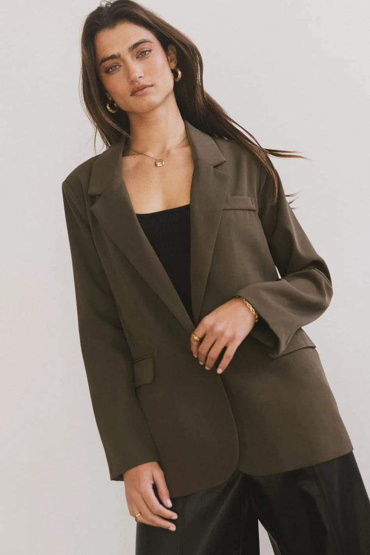 Olive blazer 