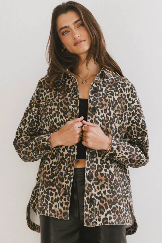 Leopard print jacket 