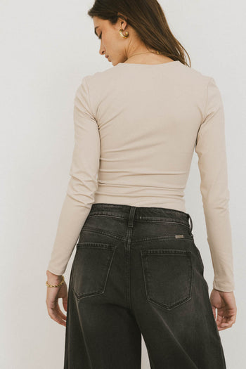 Lex Barrel Jeans in Black - FINAL SALE