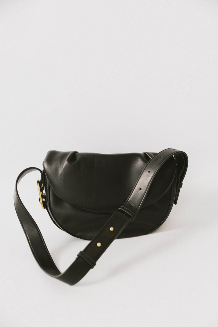 Rumble Vegan Leather Bag in Black