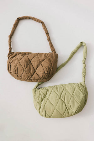 Whimsy Quilted Bag in Sage - FINAL SALE