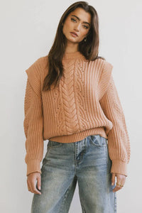 Cable knit sweater 