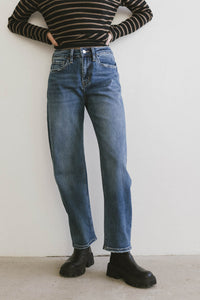 barrel wide leg jeans