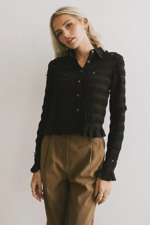 Leonora Blouse in Black