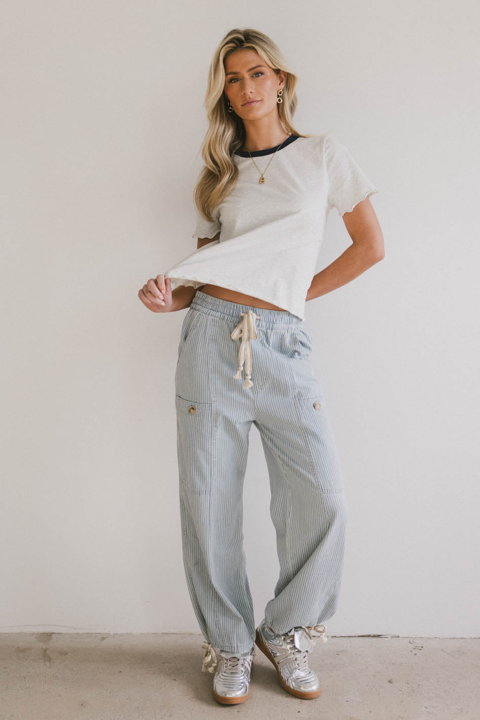 Florence Lettuce Edge Tee - FINAL SALE