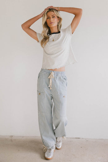 Florence Lettuce Edge Tee - FINAL SALE