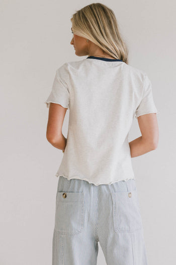 Florence Lettuce Edge Tee - FINAL SALE