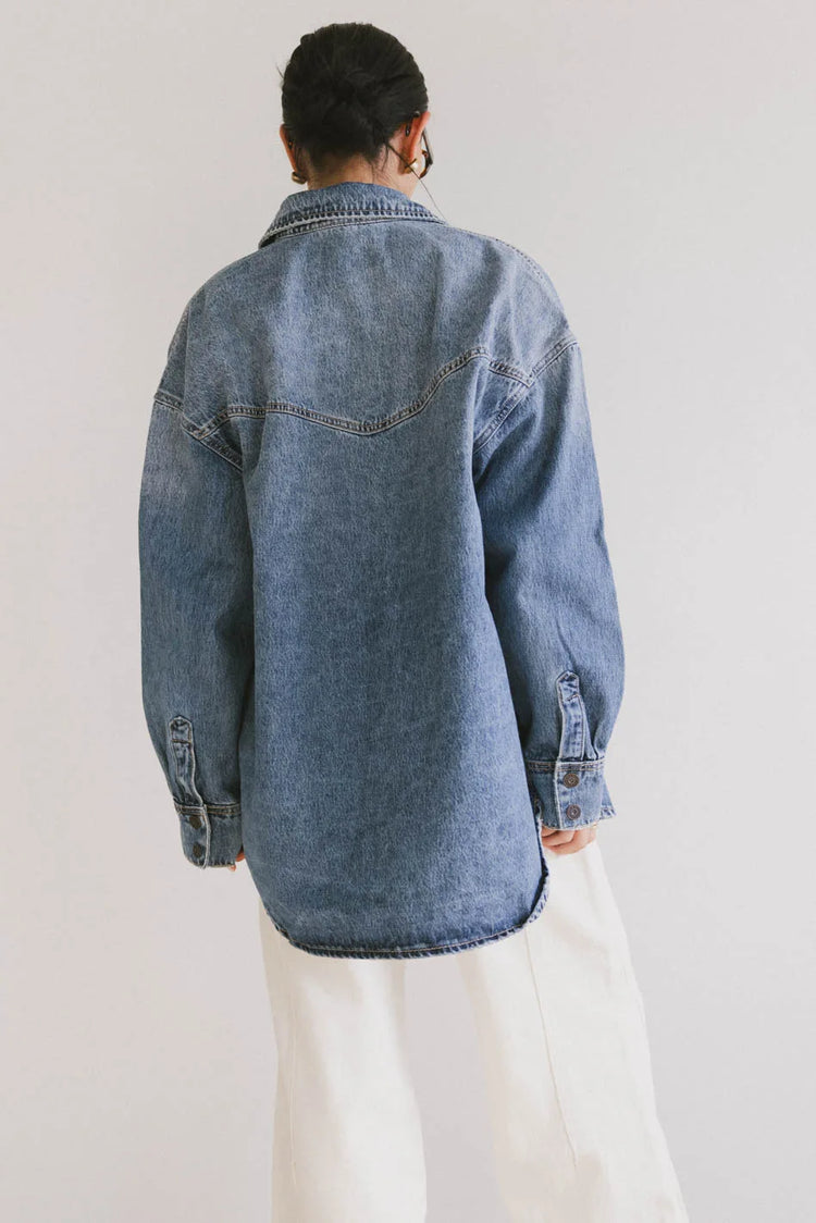 oversized denim jacket