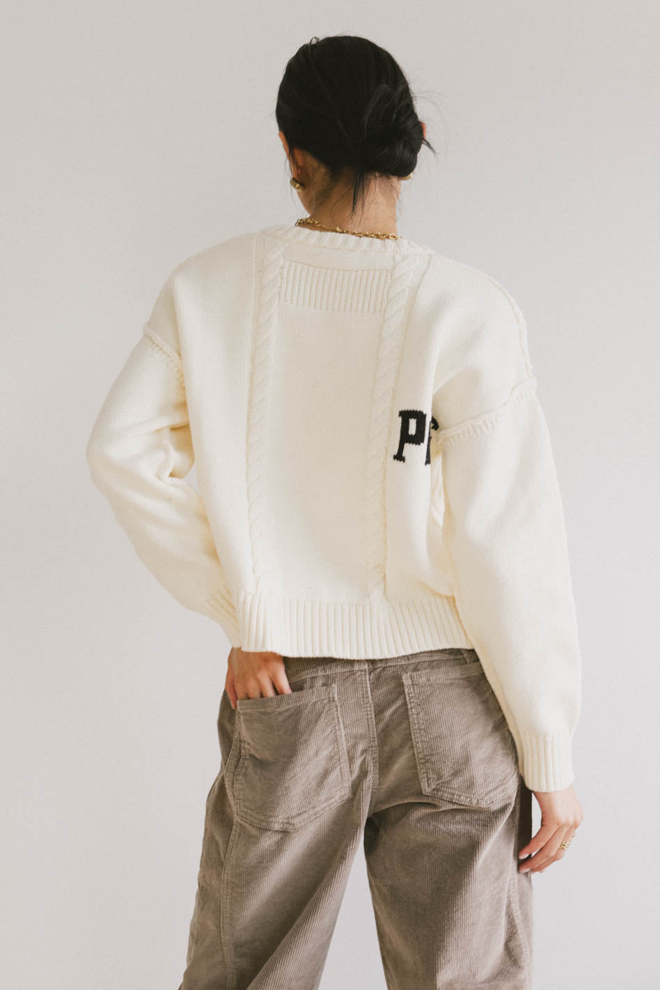 Paris Cable Knit Sweater - FINAL SALE