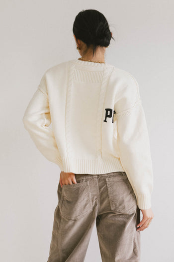 Paris Cable Knit Sweater - FINAL SALE