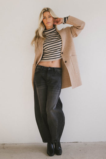 Micha Knitted Cardigan in Mocha - FINAL SALE