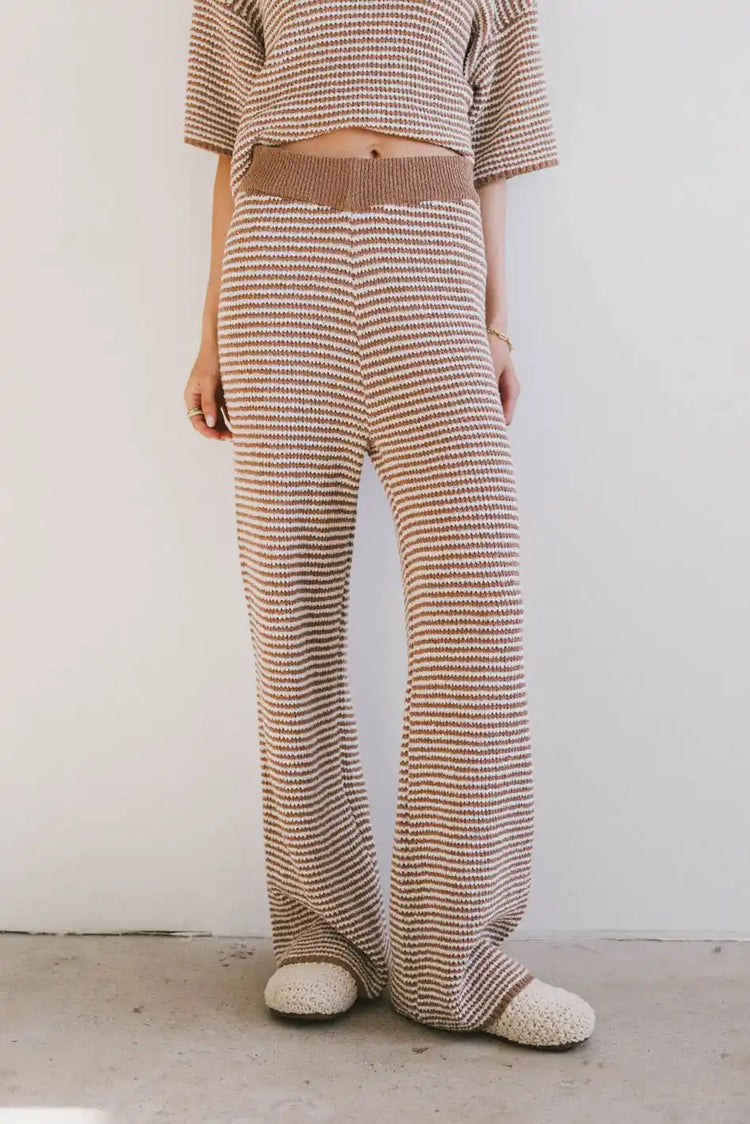 Matilda Striped Knit Pants