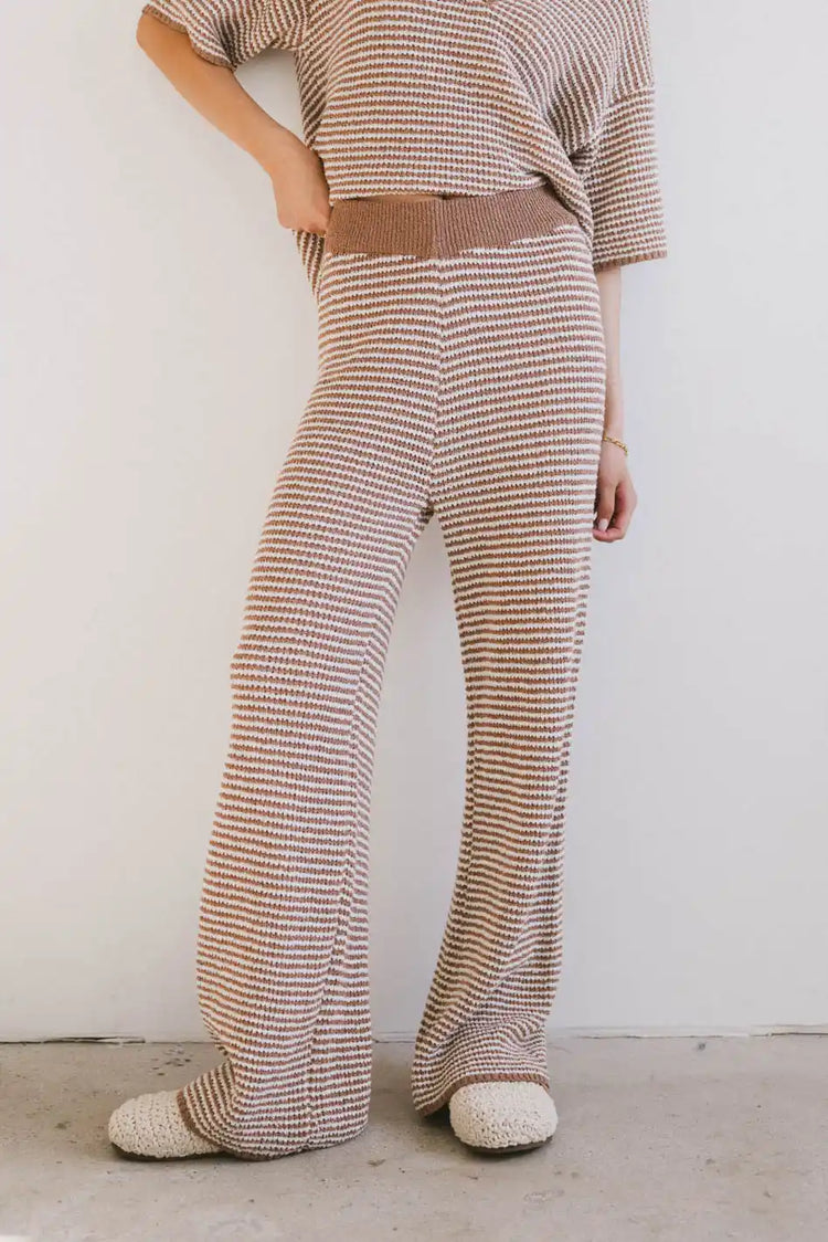 Matilda Striped Knit Pants